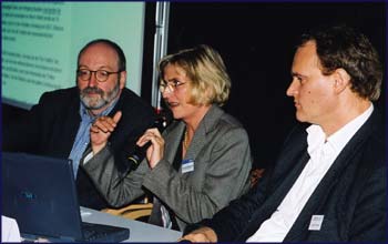 Hans-Michael Bock, Claudia Dillmann, Jürgen Keiper (v.l.n.r.)